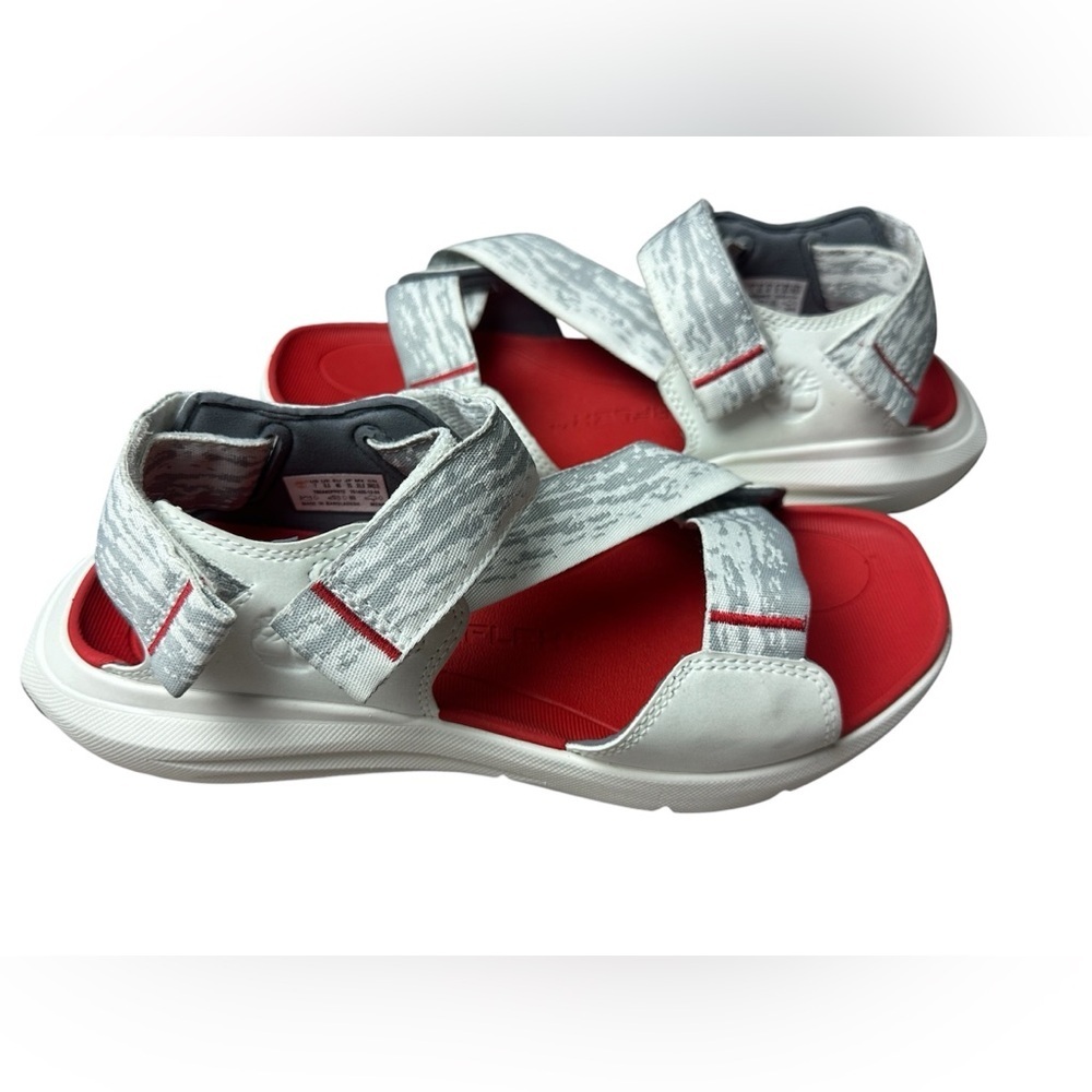 Timberland Men's Size 7  Motion Dune White Webbing Backstrap Sandal New
